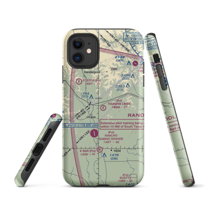 Thunder Creek Airport (95TA) VFR Sectional  Tough iPhone Case