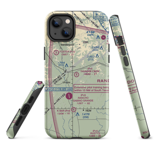 Thunder Creek Airport (95TA) VFR Sectional  Tough iPhone Case