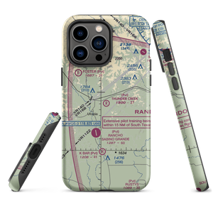 Thunder Creek Airport (95TA) VFR Sectional  Tough iPhone Case