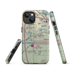 Thunder Creek Airport (95TA) VFR Sectional  Tough iPhone Case