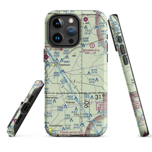 Thunderfoot Ranch Airport (3MS2) VFR Sectional  Tough iPhone Case