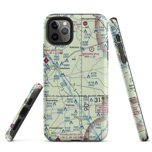 Thunderfoot Ranch Airport (3MS2) VFR Sectional  Tough iPhone Case
