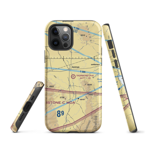 Thurmond Airport (NM12) VFR Sectional  Tough iPhone Case