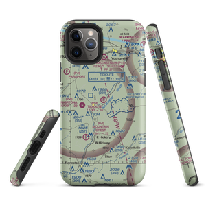 Tidioute Airport (PS61) VFR Sectional  Tough iPhone Case