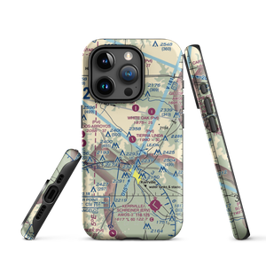 Tierra Linda Ranch Airport (60TE) VFR Sectional  Tough iPhone Case