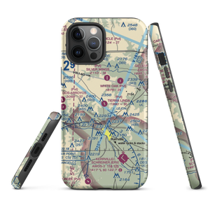 Tierra Linda Ranch Airport (60TE) VFR Sectional  Tough iPhone Case