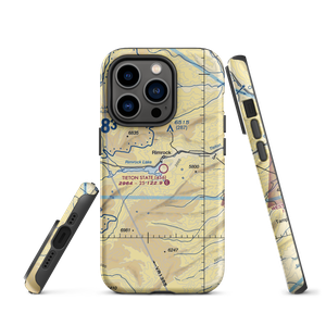 Tieton State Airport (4S6) VFR Sectional  Tough iPhone Case