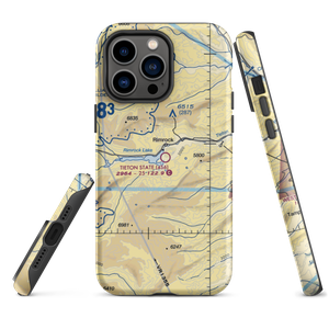 Tieton State Airport (4S6) VFR Sectional  Tough iPhone Case