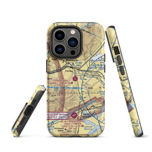 Tiger Field (N58) VFR Sectional  Tough iPhone Case