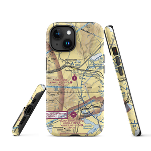 Tiger Field (N58) VFR Sectional  Tough iPhone Case