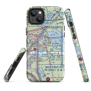 Tiger Lake Airport (2FL8) VFR Sectional  Tough iPhone Case