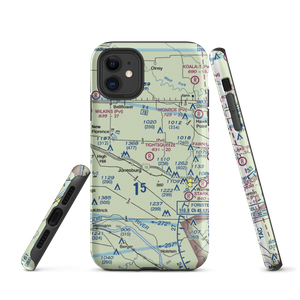 Tightsqueeze Field (55MO) VFR Sectional  Tough iPhone Case