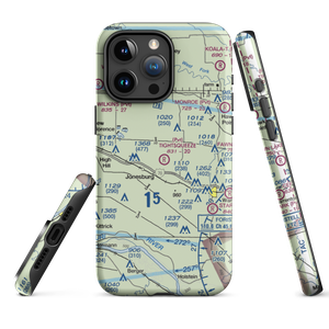 Tightsqueeze Field (55MO) VFR Sectional  Tough iPhone Case