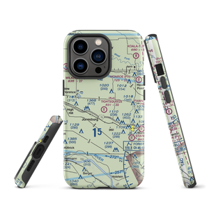 Tightsqueeze Field (55MO) VFR Sectional  Tough iPhone Case