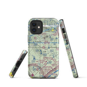 Tightwaad Air Ranch Airport (XA16) VFR Sectional  Tough iPhone Case