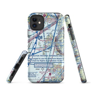 Tilghman Whipp Airport (7MD9) VFR Sectional  Tough iPhone Case