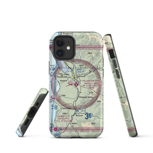 Tillamook Airport (TMK) VFR Sectional  Tough iPhone Case