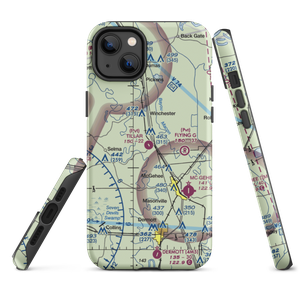 Tillar Airport (5AR1) VFR Sectional  Tough iPhone Case