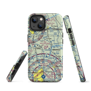 Tim Bullard Memorial Airport (LS91) VFR Sectional  Tough iPhone Case