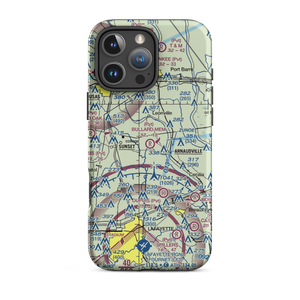 Tim Bullard Memorial Airport (LS91) VFR Sectional  Tough iPhone Case
