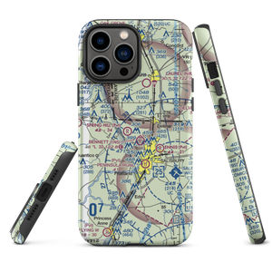 Tim's Airport (11MD) VFR Sectional  Tough iPhone Case