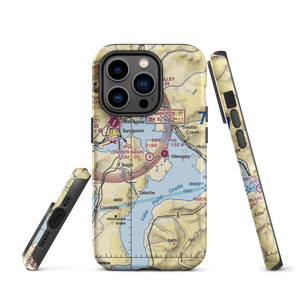 Timber Basin Airpark Inc Airport (ID24) VFR Sectional  Tough iPhone Case