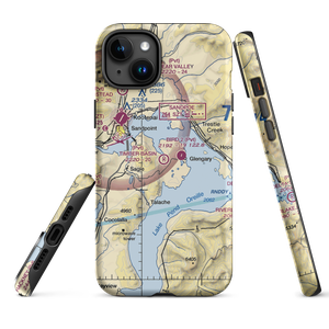 Timber Basin Airpark Inc Airport (ID24) VFR Sectional  Tough iPhone Case