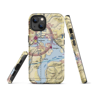 Timber Basin Airpark Inc Airport (ID24) VFR Sectional  Tough iPhone Case