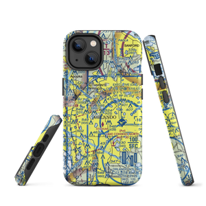 Timberlachen Seaplane Base (12FL) VFR Sectional  Tough iPhone Case