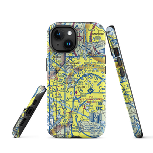 Timberlachen Seaplane Base (12FL) VFR Sectional  Tough iPhone Case