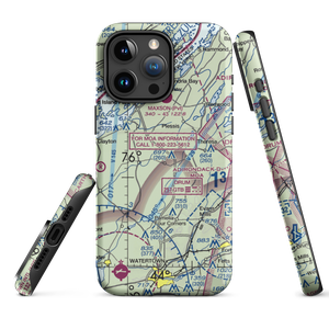 Tims Angus Farm Airport (US-0026) VFR Sectional  Tough iPhone Case