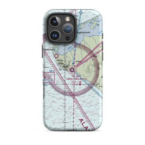 Tin City Long Range Radar Station Airport (TNC) VFR Sectional  Tough iPhone Case