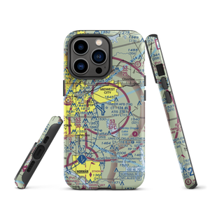 Tinker Air Force Base (TIK) VFR Sectional  Tough iPhone Case