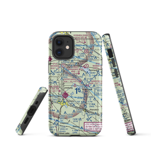 Tippecanoe Seaplane Base (01B) VFR Sectional  Tough iPhone Case