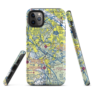 Tipton Airport (FME) VFR Sectional  Tough iPhone Case