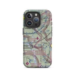 Tipton Municipal Airport (1O8) VFR Sectional  Tough iPhone Case