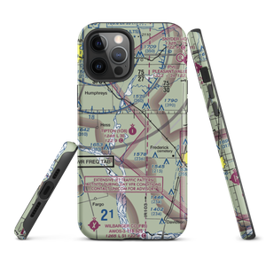 Tipton Municipal Airport (1O8) VFR Sectional  Tough iPhone Case