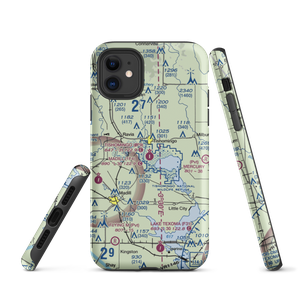Tishomingo Airpark (0F9) VFR Sectional  Tough iPhone Case