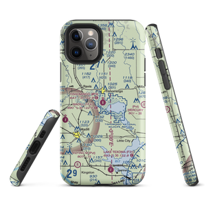 Tishomingo Airpark (0F9) VFR Sectional  Tough iPhone Case