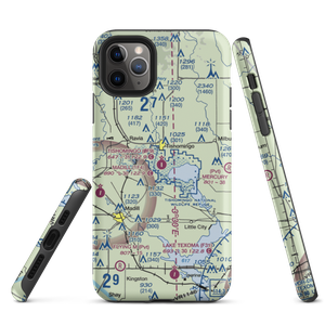 Tishomingo Airpark (0F9) VFR Sectional  Tough iPhone Case