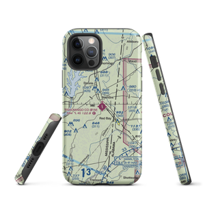 Tishomingo County Airport (01M) VFR Sectional  Tough iPhone Case