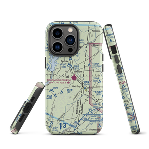 Tishomingo County Airport (01M) VFR Sectional  Tough iPhone Case