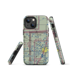 TLC Airport (OK71) VFR Sectional  Tough iPhone Case