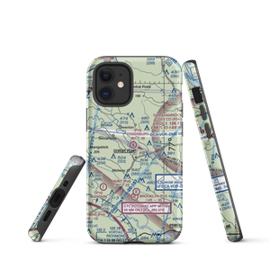 Toddsbury Farm Airport (25VA) VFR Sectional  Tough iPhone Case