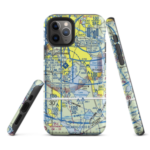 Toho Seaplane Base (FD12) VFR Sectional  Tough iPhone Case