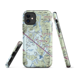 Tokeen Seaplane Base (57A) VFR Sectional  Tough iPhone Case