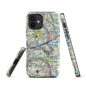 Toland Airport (77GA) VFR Sectional  Tough iPhone Case