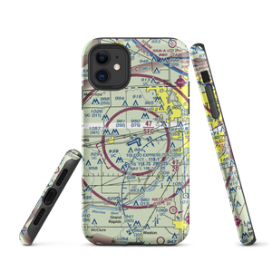 Toledo Express Airport (TOL) VFR Sectional  Tough iPhone Case