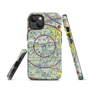 Toledo Express Airport (TOL) VFR Sectional  Tough iPhone Case