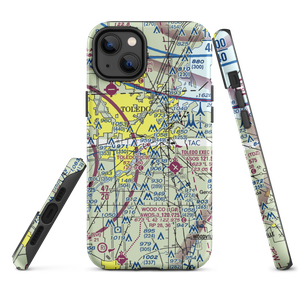 Toledo Seaplane Base (2C9) VFR Sectional  Tough iPhone Case